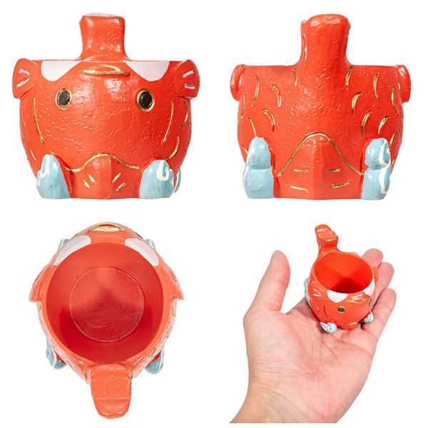 Koi Carp Japanese Decorative Vase