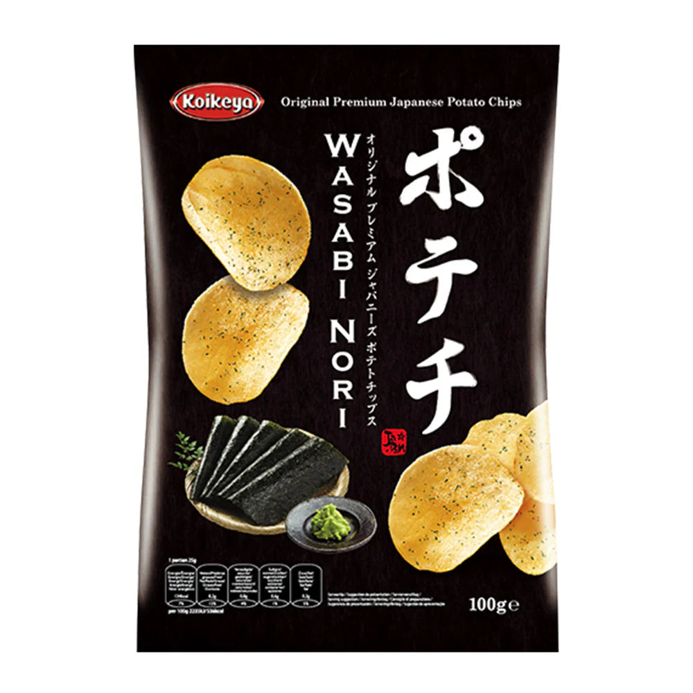 KOIKEYA Wasabi & Nori Potato Chips