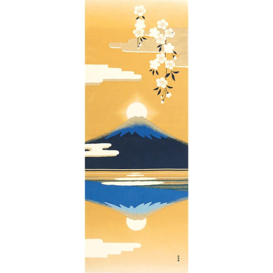 Japanese Tenugui - Diamond Mt. Fuji