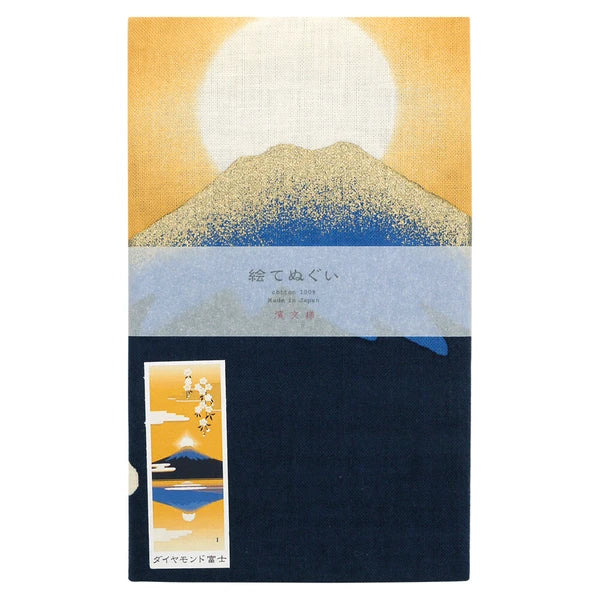 Japanese Tenugui - Diamond Mt. Fuji