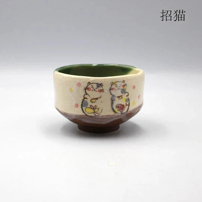 Mini Maneki Neko Matcha Bowl