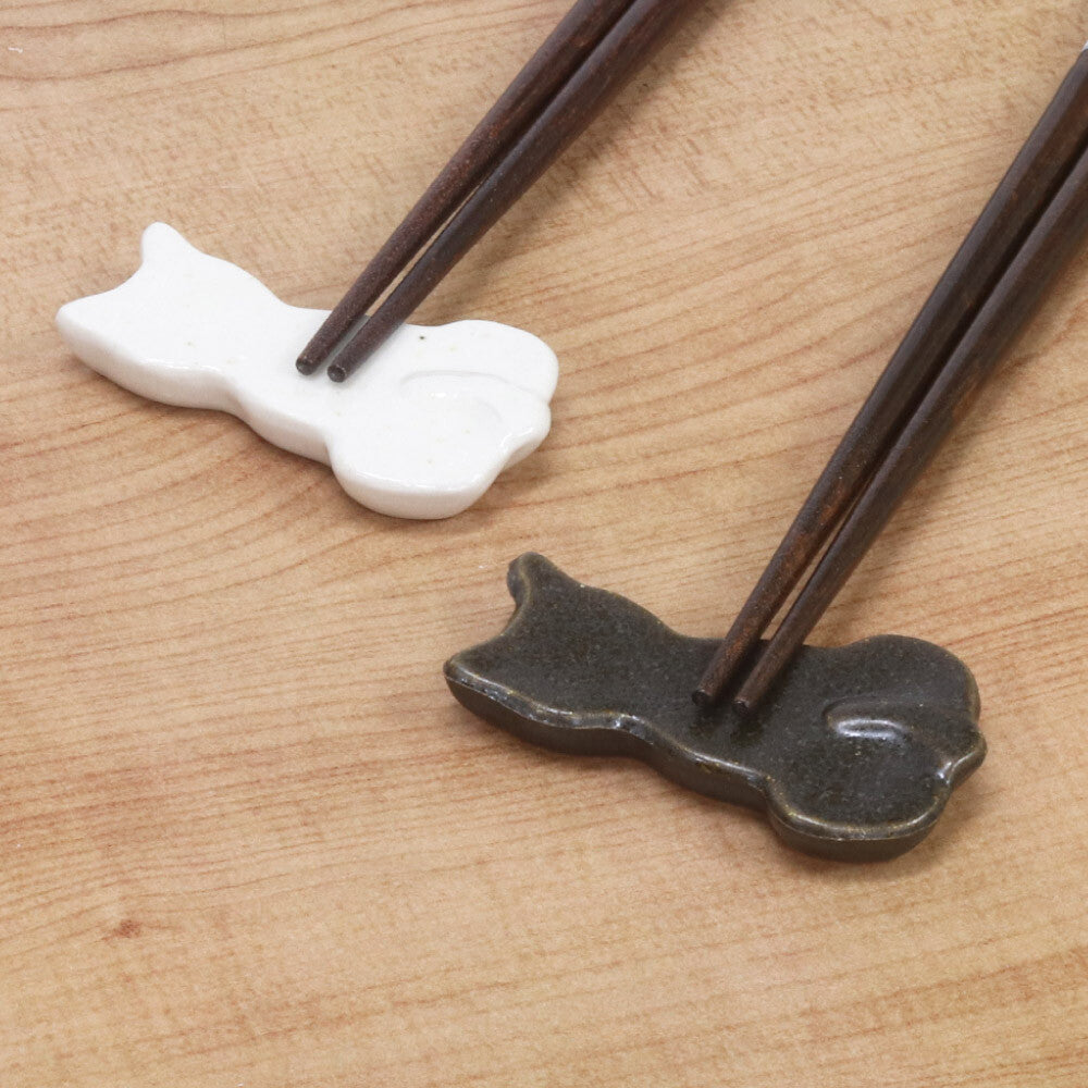 Minimal Japanese Chopsticks Set with Neko Rests 