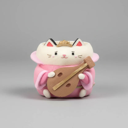 Japanese Neko Mini Decorative Vase (Shichifukujin)