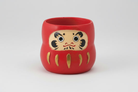 Mini Daruma Decorative Vase