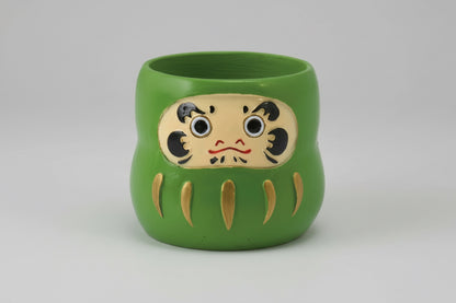 Daruma Mini Vaso Decorativo Giapponese