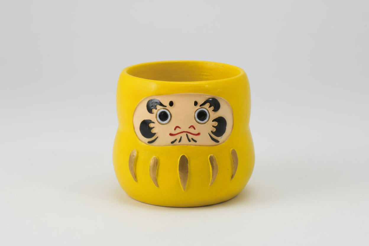 Daruma Mini Vaso Decorativo Giapponese