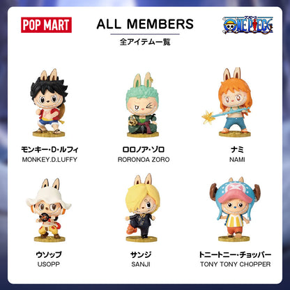 POP MART Labubu x One Piece Blind Box – The Monsters Series (2025)