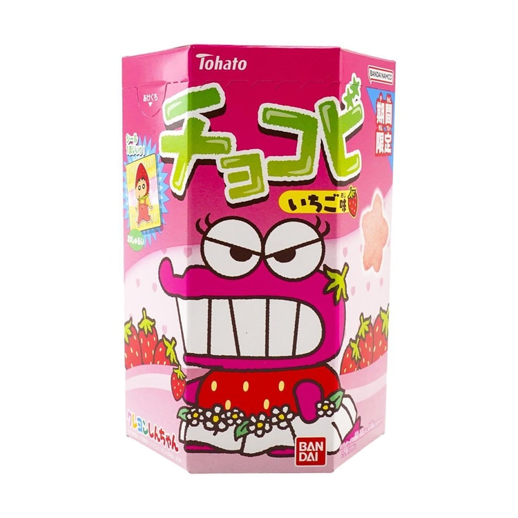Tohato Chocobi Strawberry Biscuit