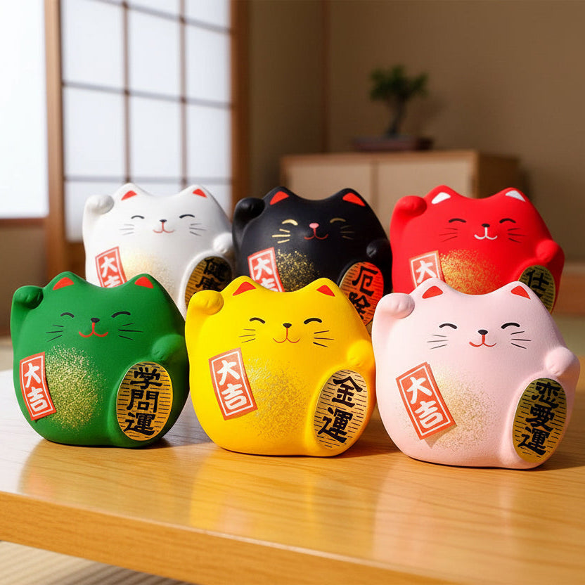 Maneki Neko Lucky Cat - Made in Japan