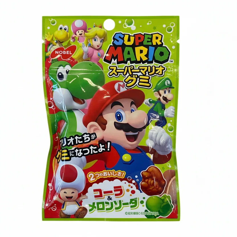 Super Mario Gummy Melon & Cola