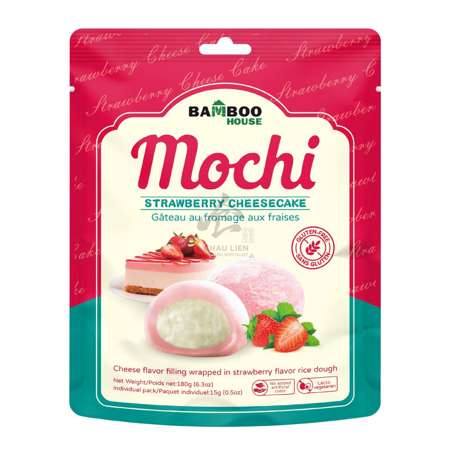 Strawberry Cheesecake Mochi