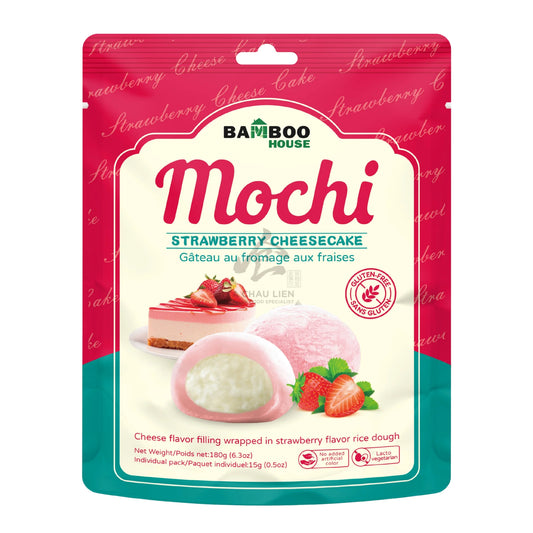Strawberry Cheesecake Mochi