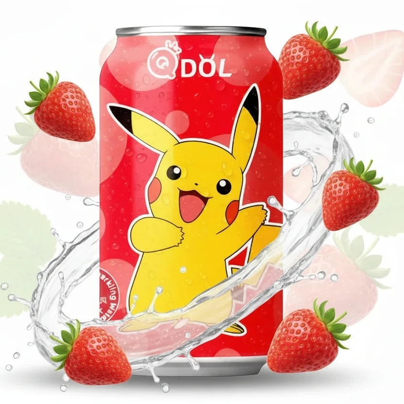 Pokémon Strawberry Sparkling Water