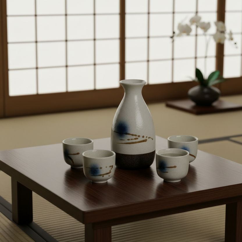 Ceramic Sake Set