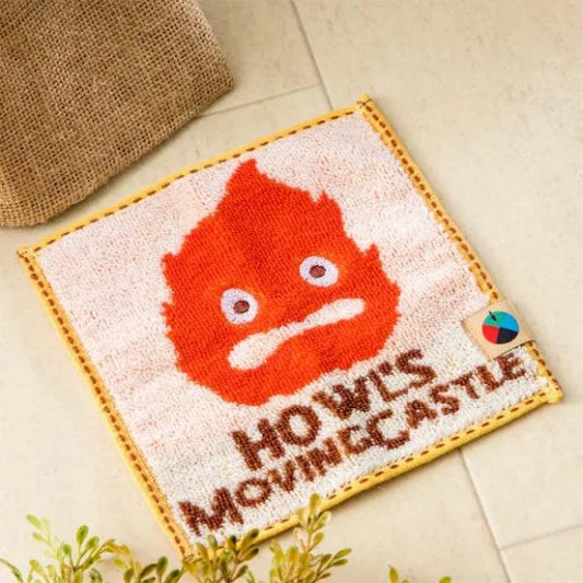 CALCIFER Mini Towel - Official Studio Ghibli
