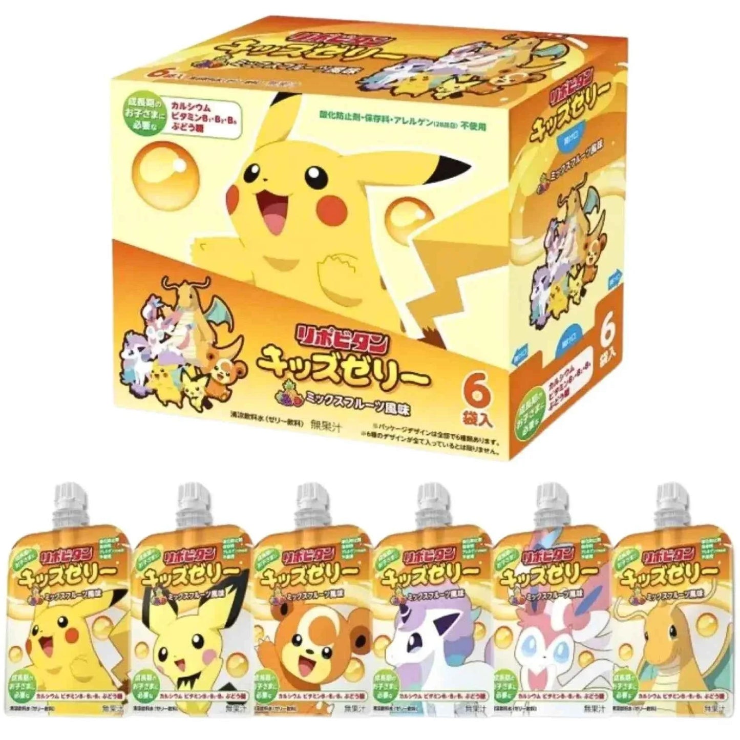 Pokémon Jelly Drink - Gusto Mix Frutta